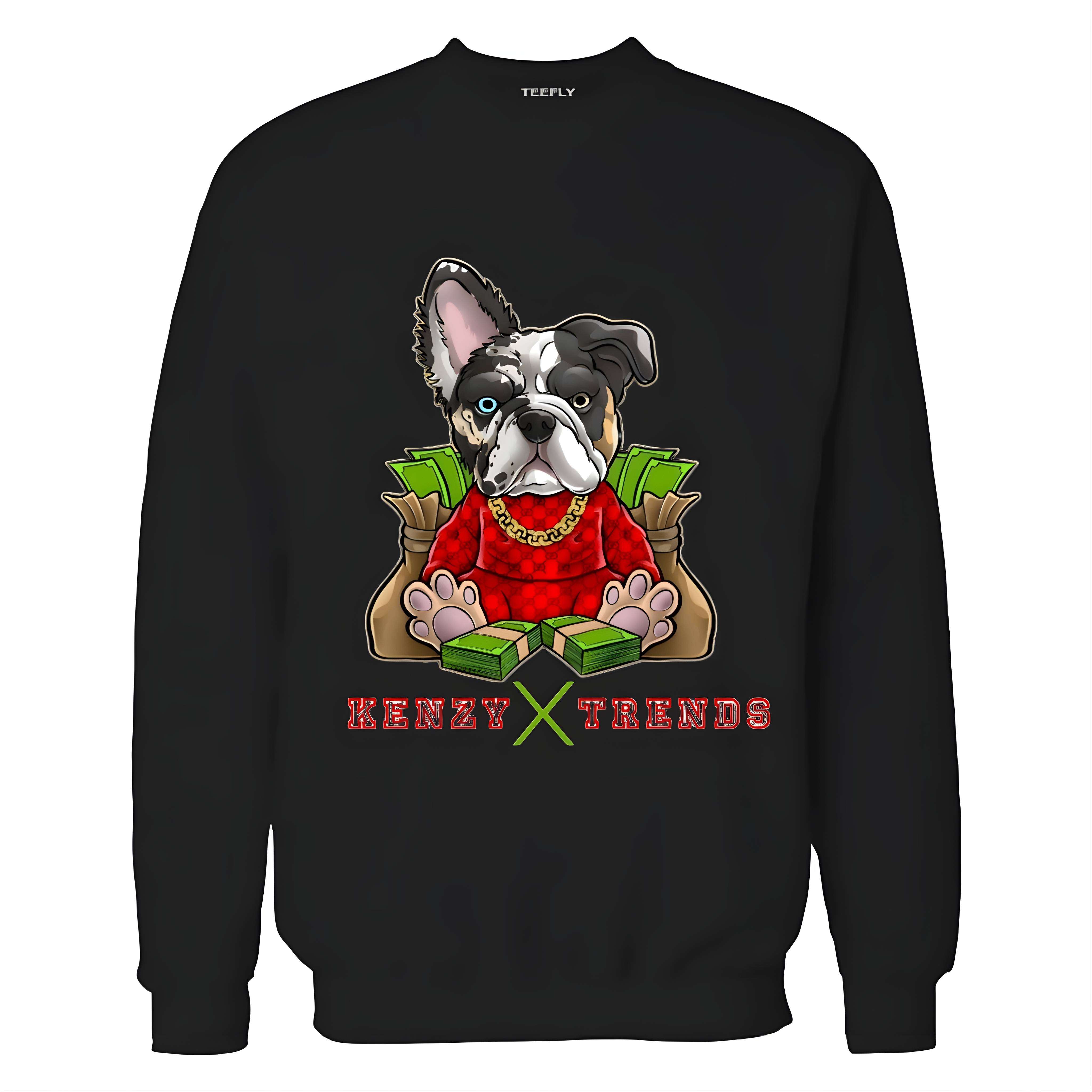 Bull dog sweater shirt